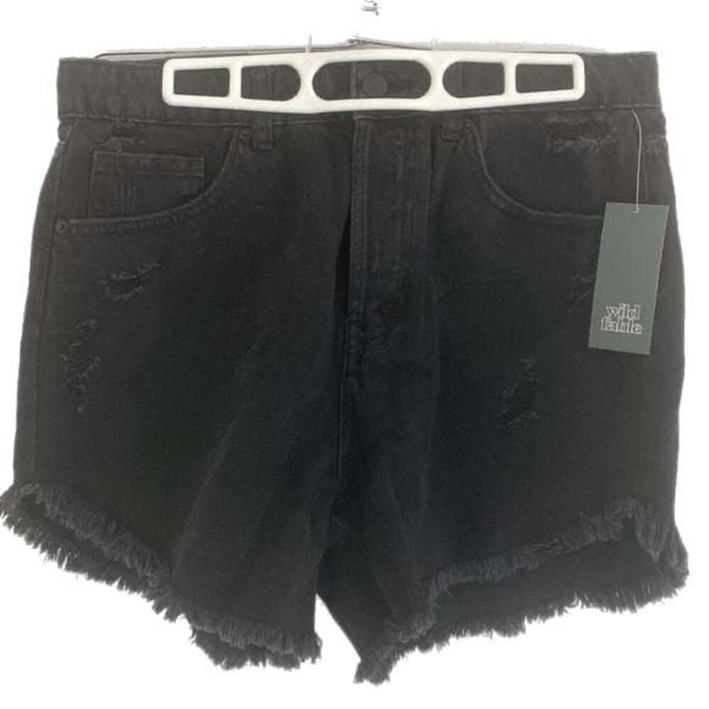 Size 8 Wild Fable Black Distressed Shorts